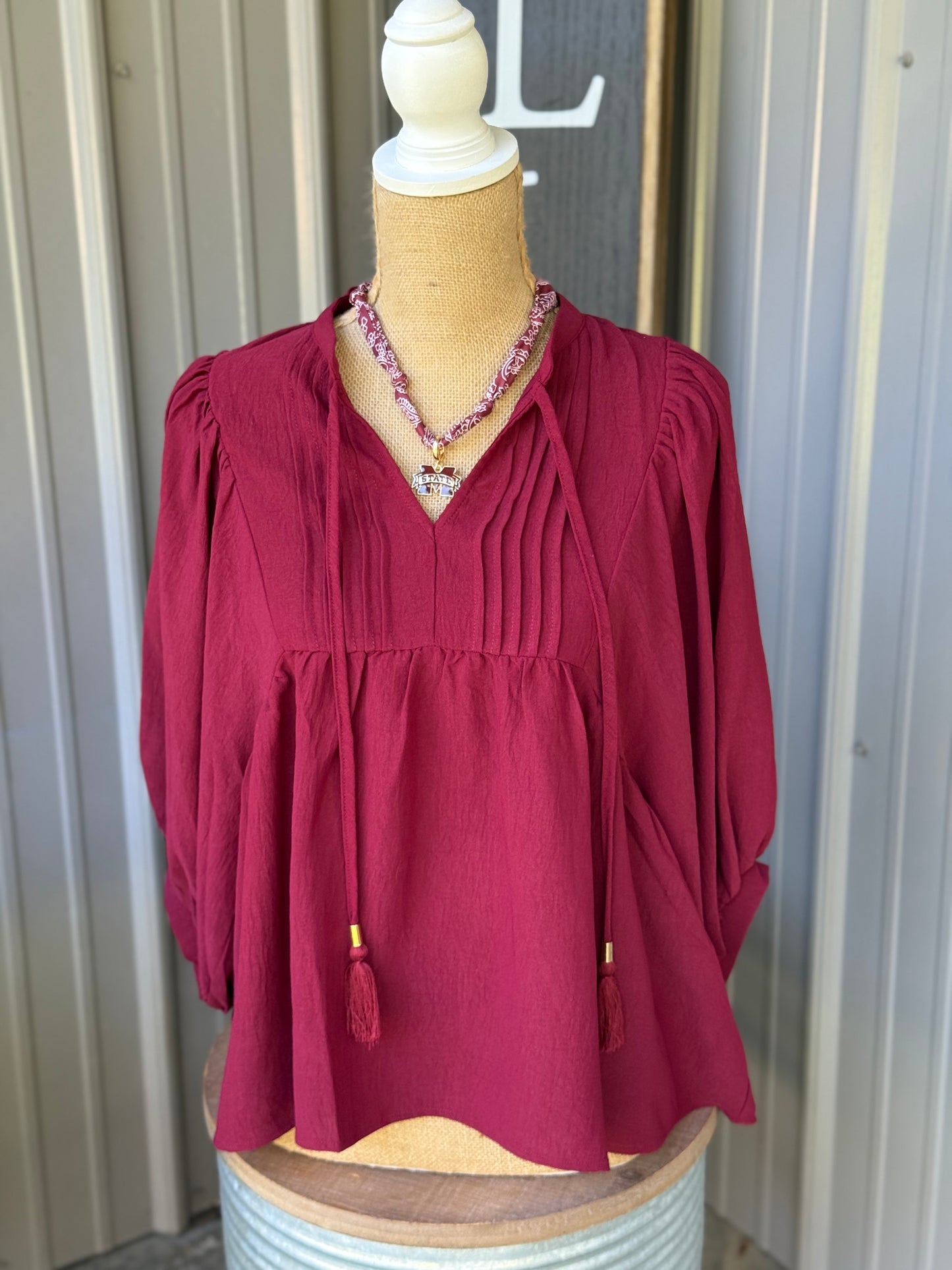 Lindsey Flowy Blouse