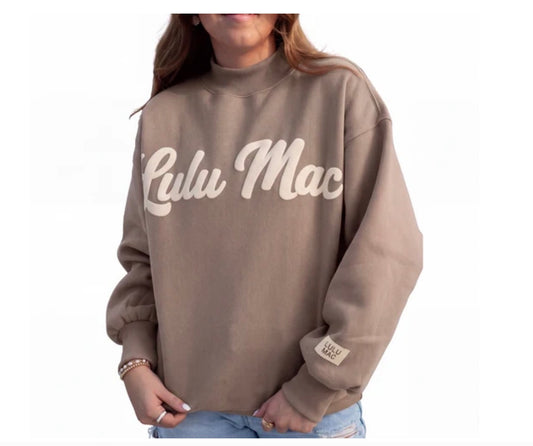 Lulu Mac Script Sweatshirt