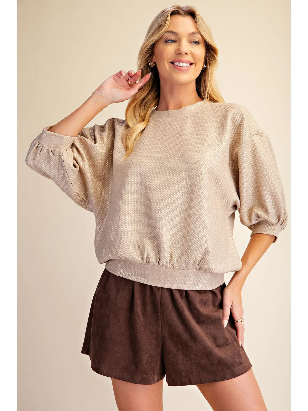 The Glam Metallic Sweatshirts