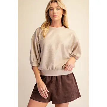 The Glam Metallic Sweatshirts