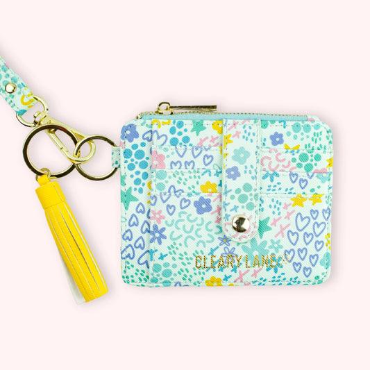 Colorful Wallet Keychain