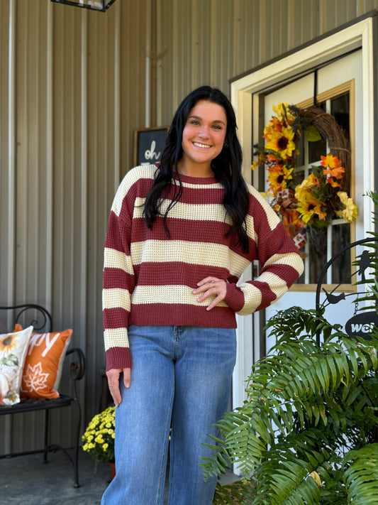 Bella Striped Sweater