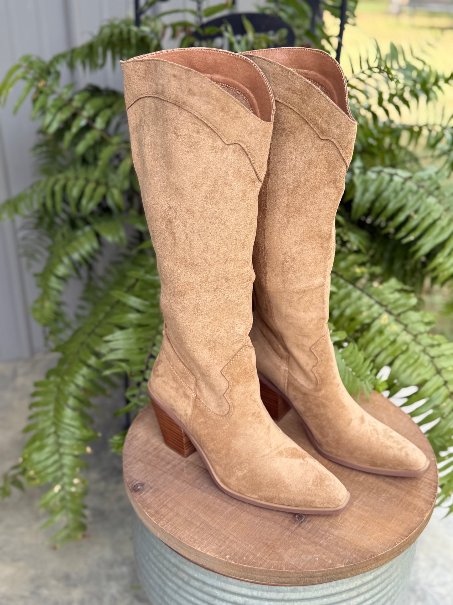 Classy Suede Tall Boot