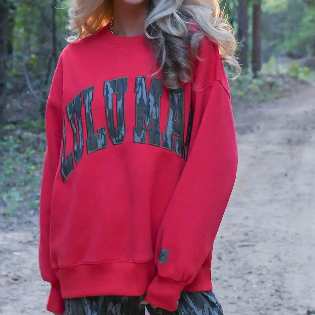 Lulu Mac/Mossy Oak Bottomland Sweatshirt