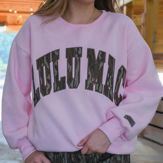 Lulu Mac/Mossy Oak Bottomland Sweatshirt