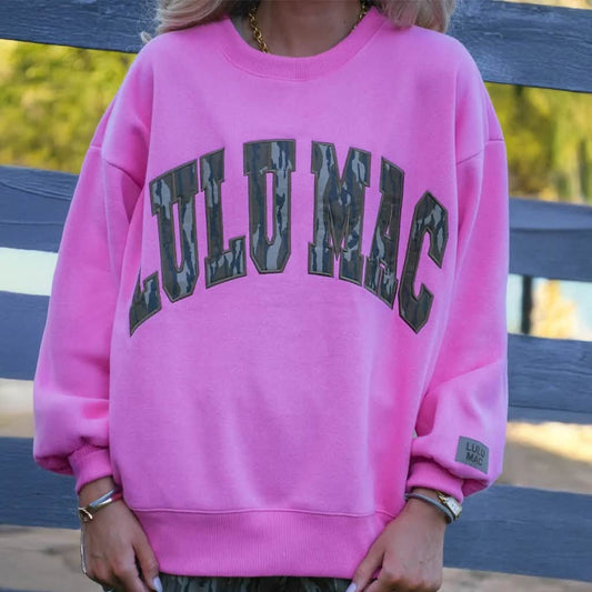 Lulu Mac/Mossy Oak Bottomland Sweatshirt
