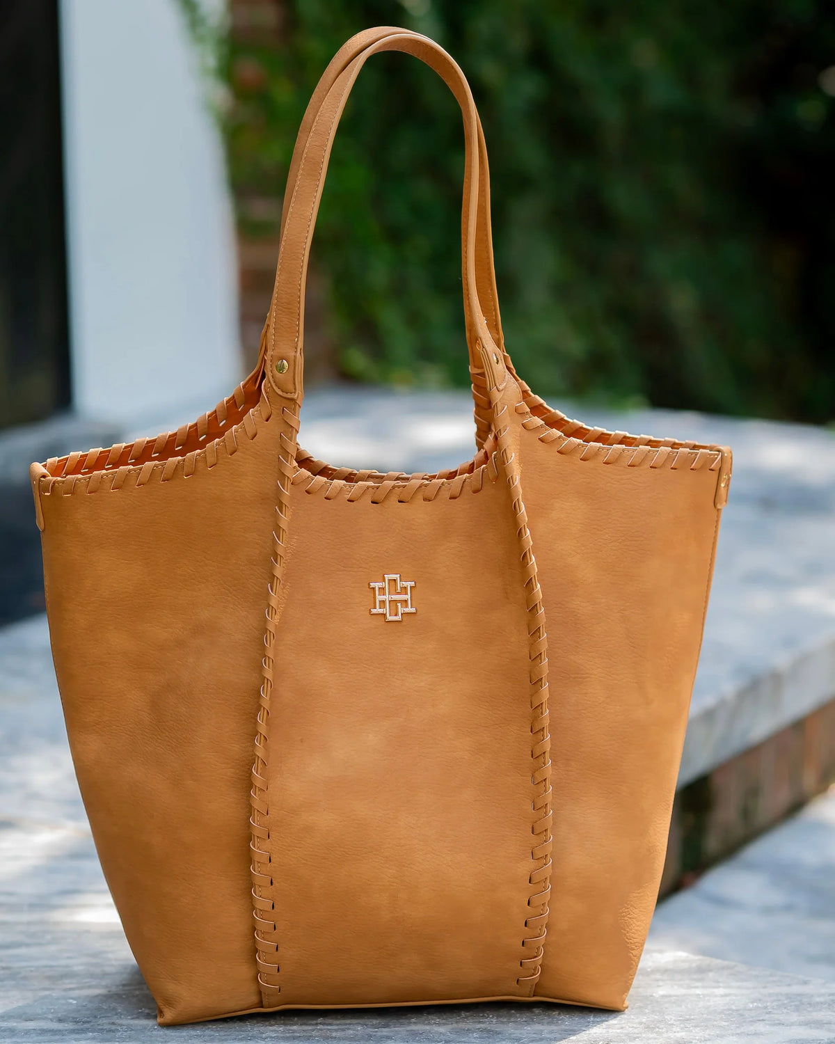 Emory Whipstitch Tote Mustard