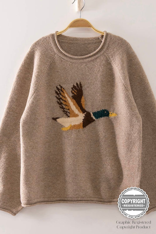 The Mallard in Flight Sweater
