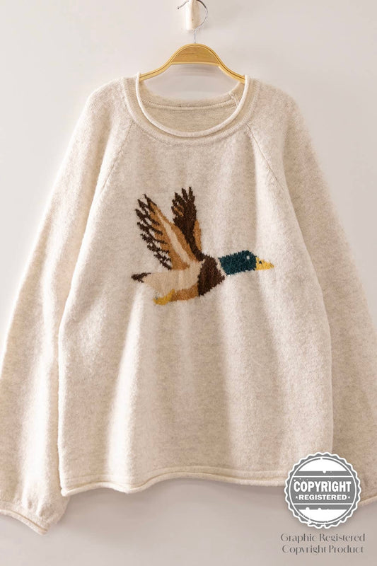 The Mallard in Flight Sweater
