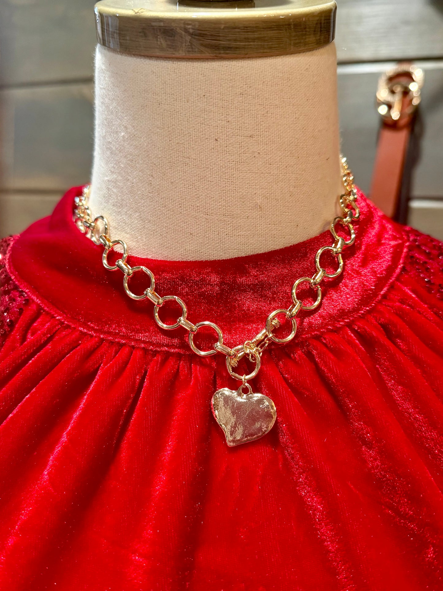 Heart Toggle Necklace