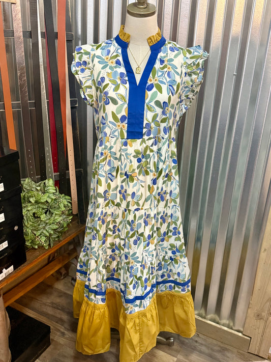 Joslyn Tiered Midi Dress