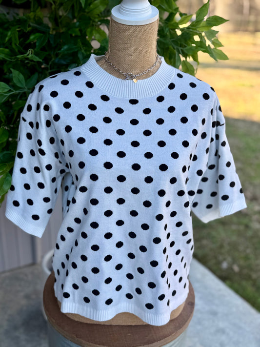 Bailey Polka Dot Sweater