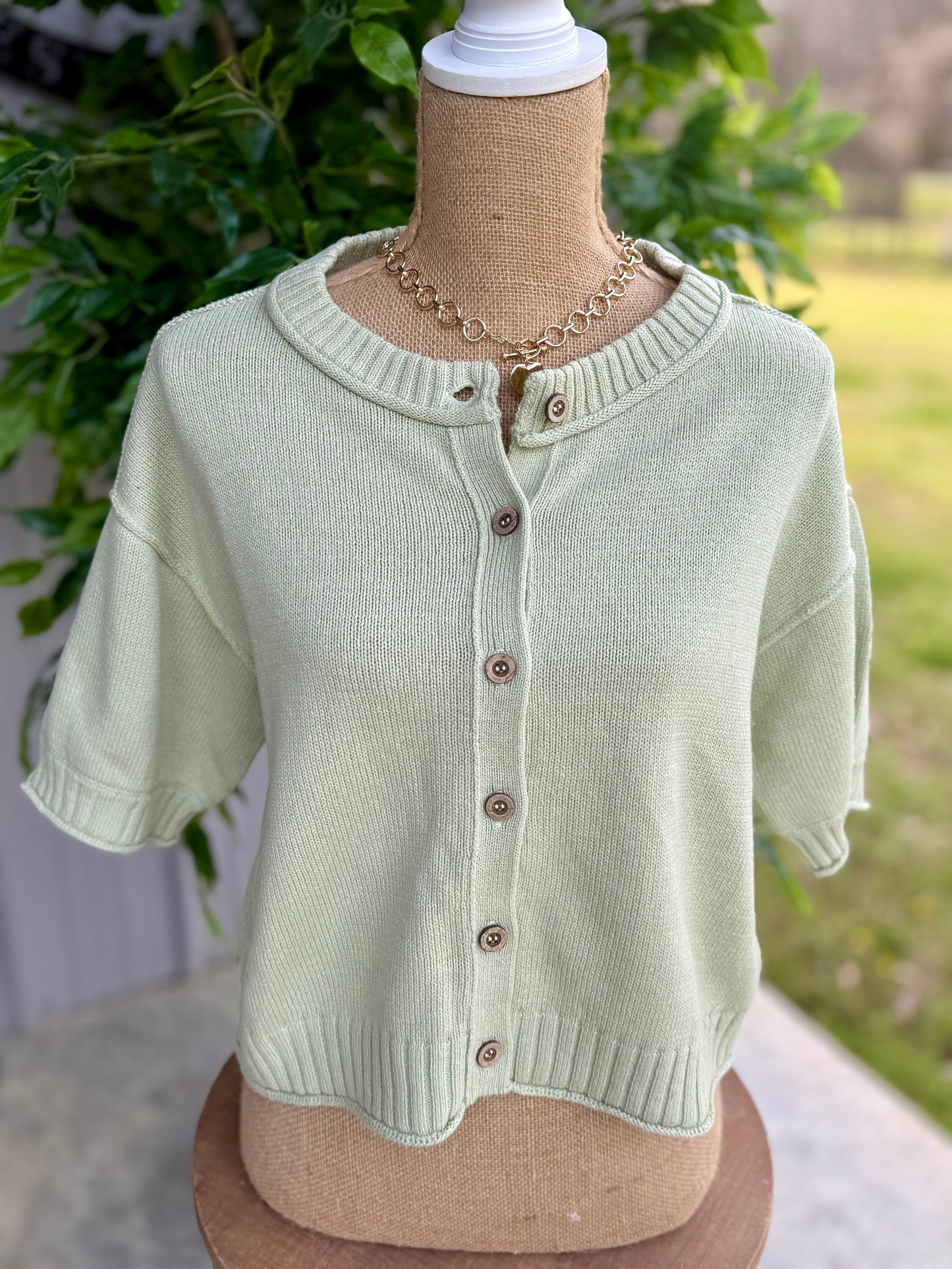 The Raw Edge Detail Cardigan