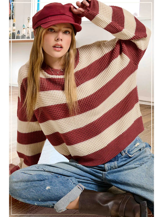 Bella Striped Sweater