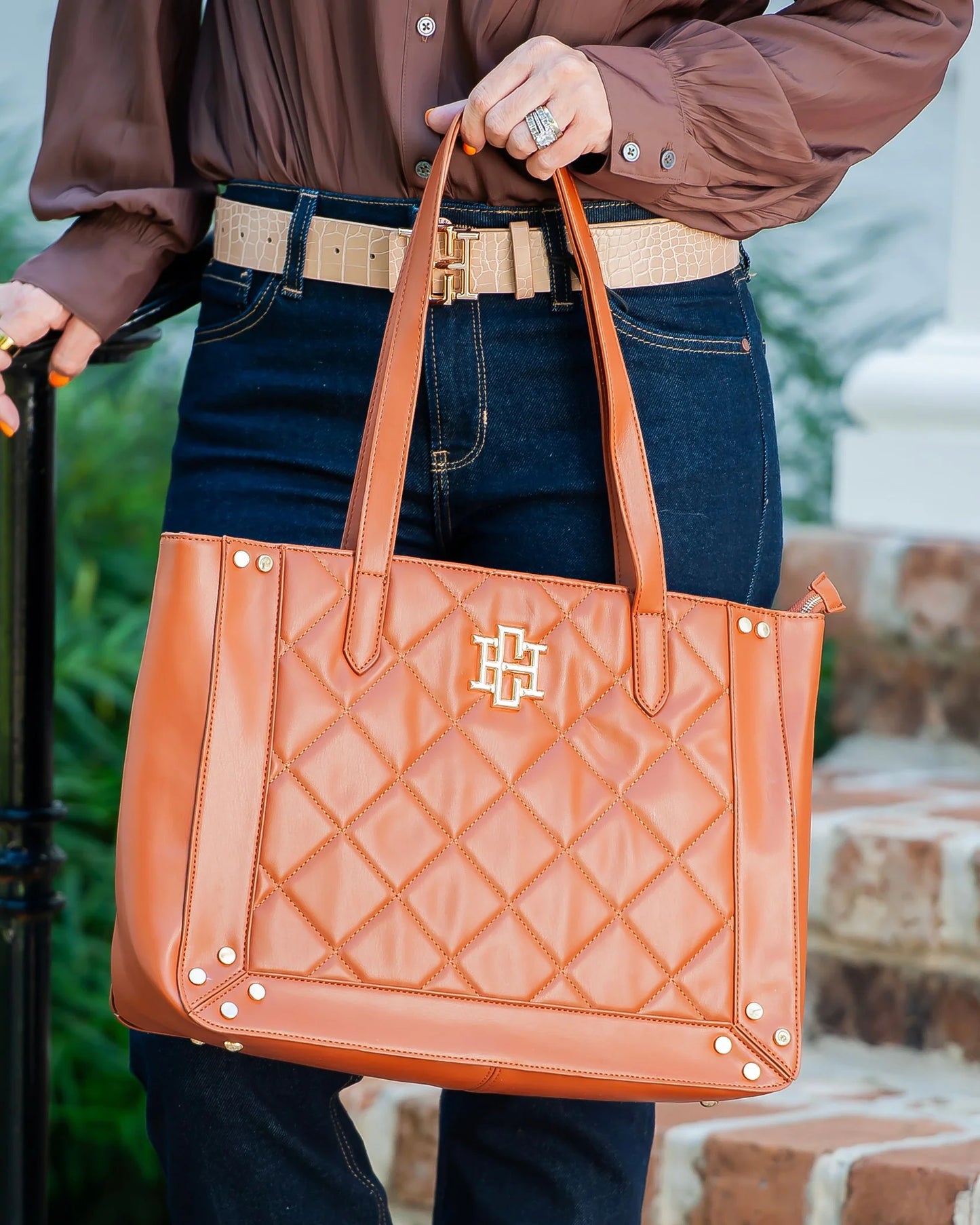 Sophie Zippered Tote