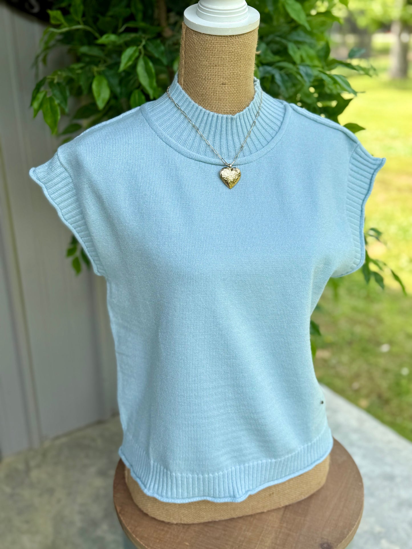Holly Ribbed Knit Sweater