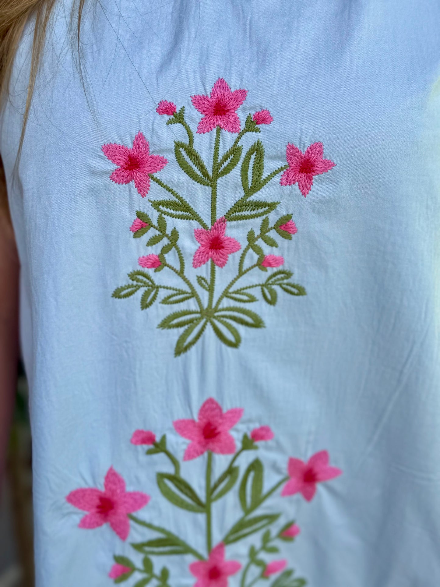 Brooke Floral Embroidered Dress