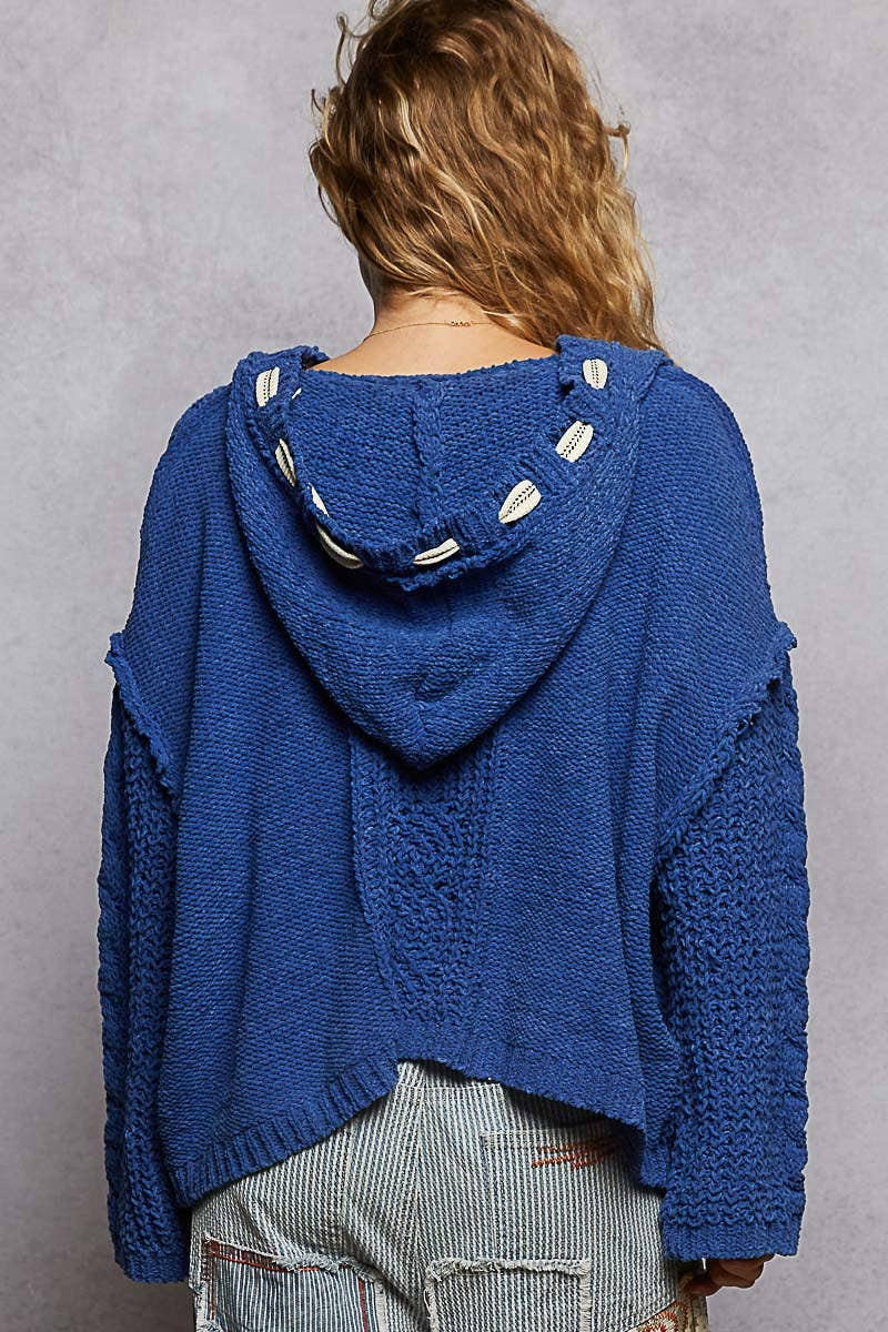 Brooke Oversized Chenille Hoodie