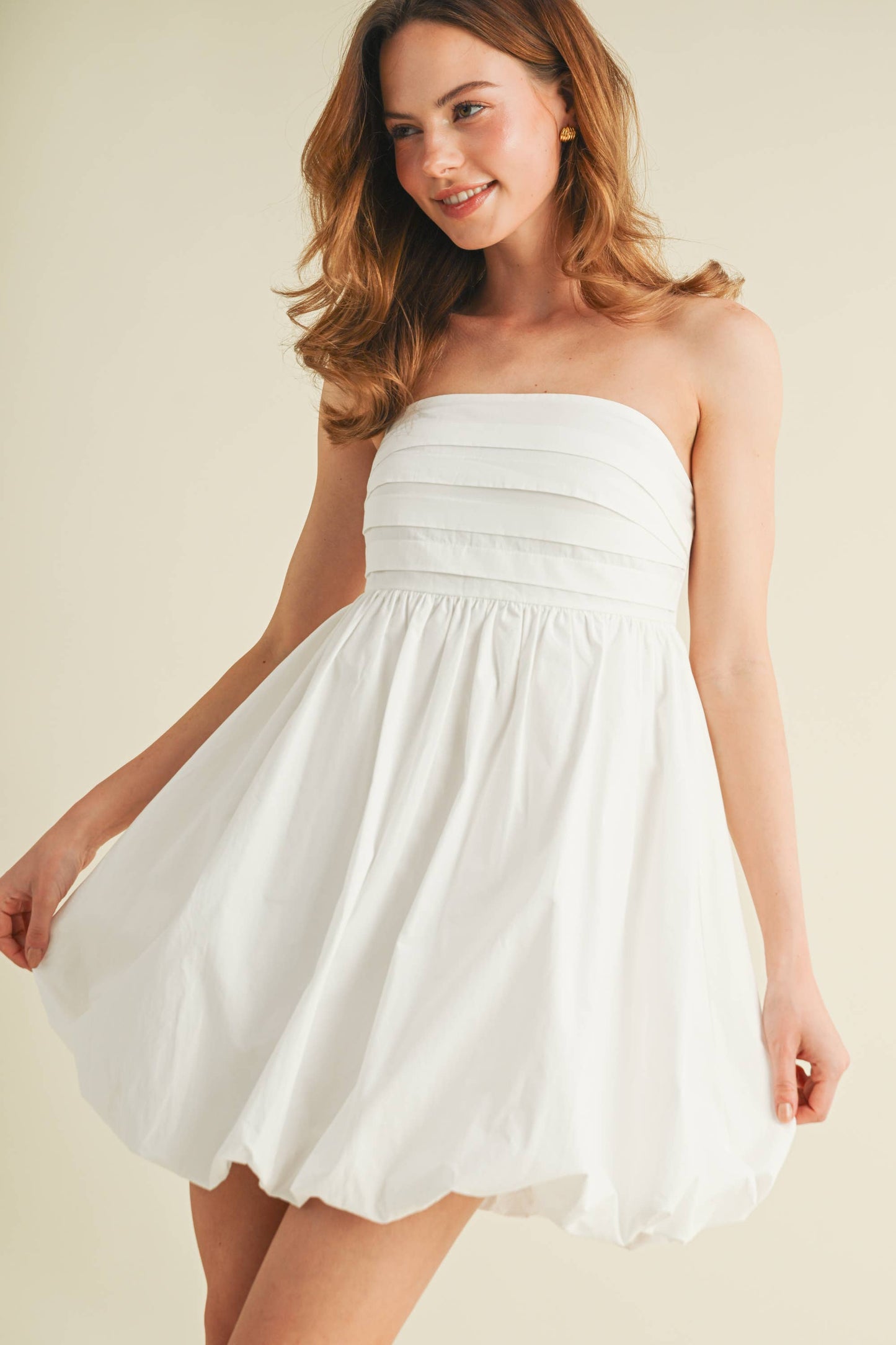 Amber Puff Bottom Dress