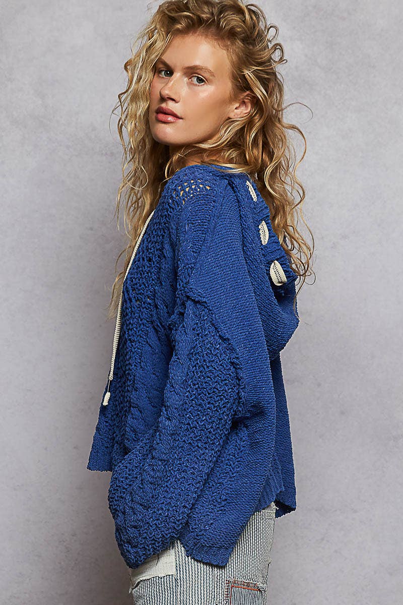 Brooke Oversized Chenille Hoodie