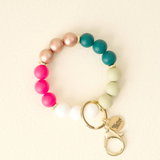 Hands-Free Keychain Wristlet - Oh What Fun