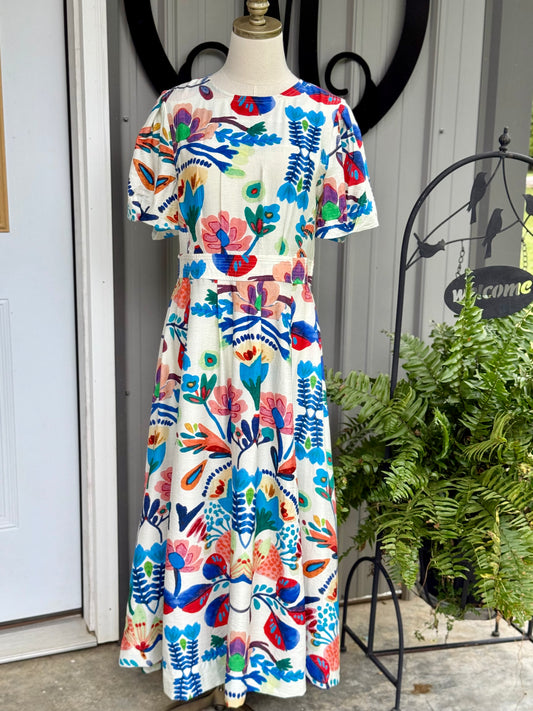 Abby Midi Dress - Milly's Boutique