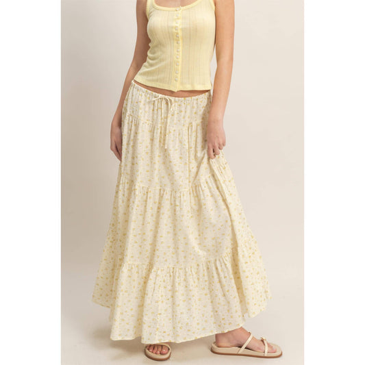 Jenny Floral Tiered Skirt