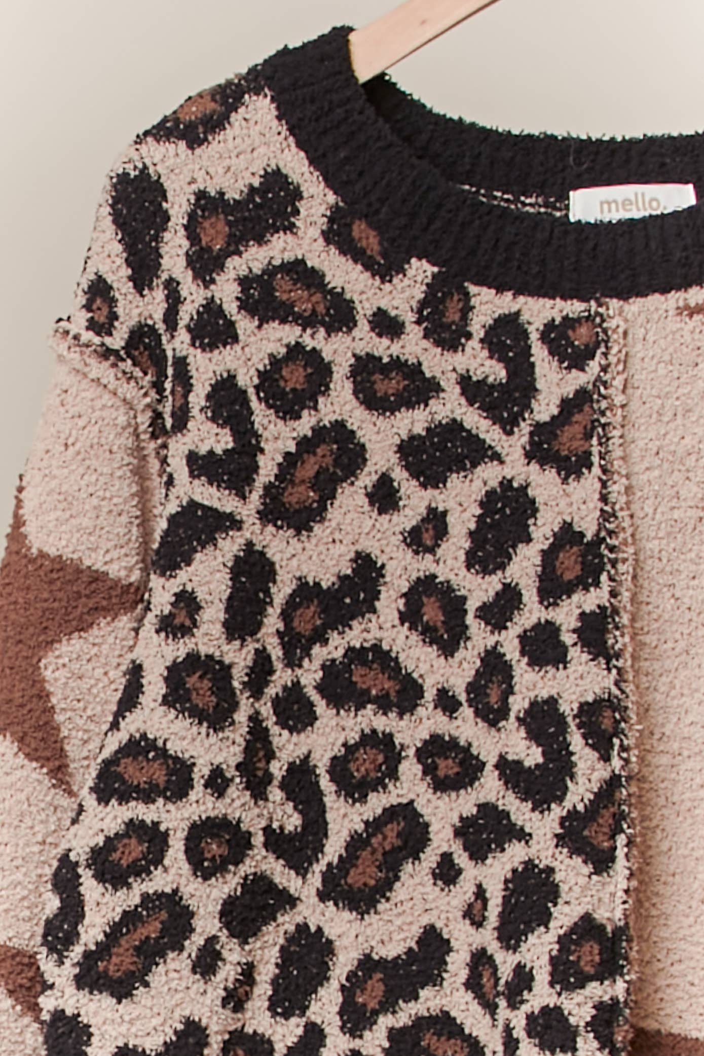 Leopard + Star Sweater