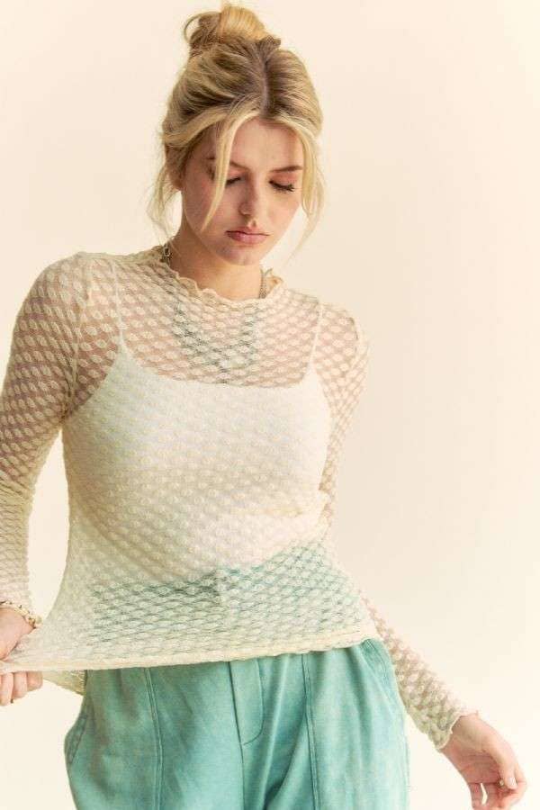 Dot Layering Mesh Top