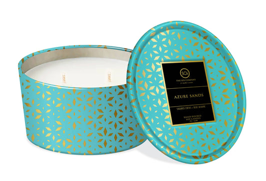 Azure Sands Shimmer 12oz Candle Tin - Milly's Boutique