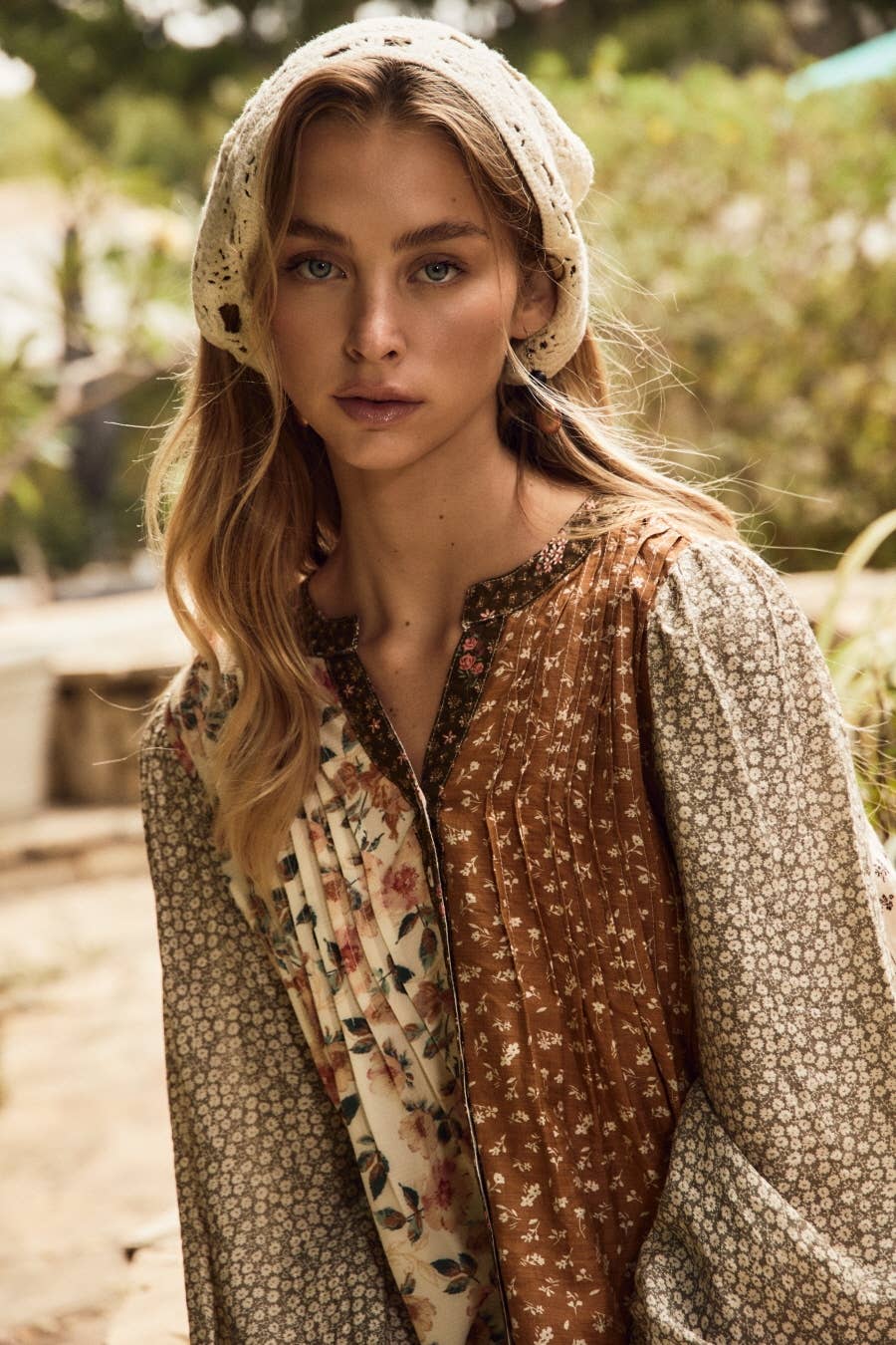 Darla Mixed Floral Print Blouse