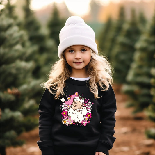 Santa Girl's Sweatshirt