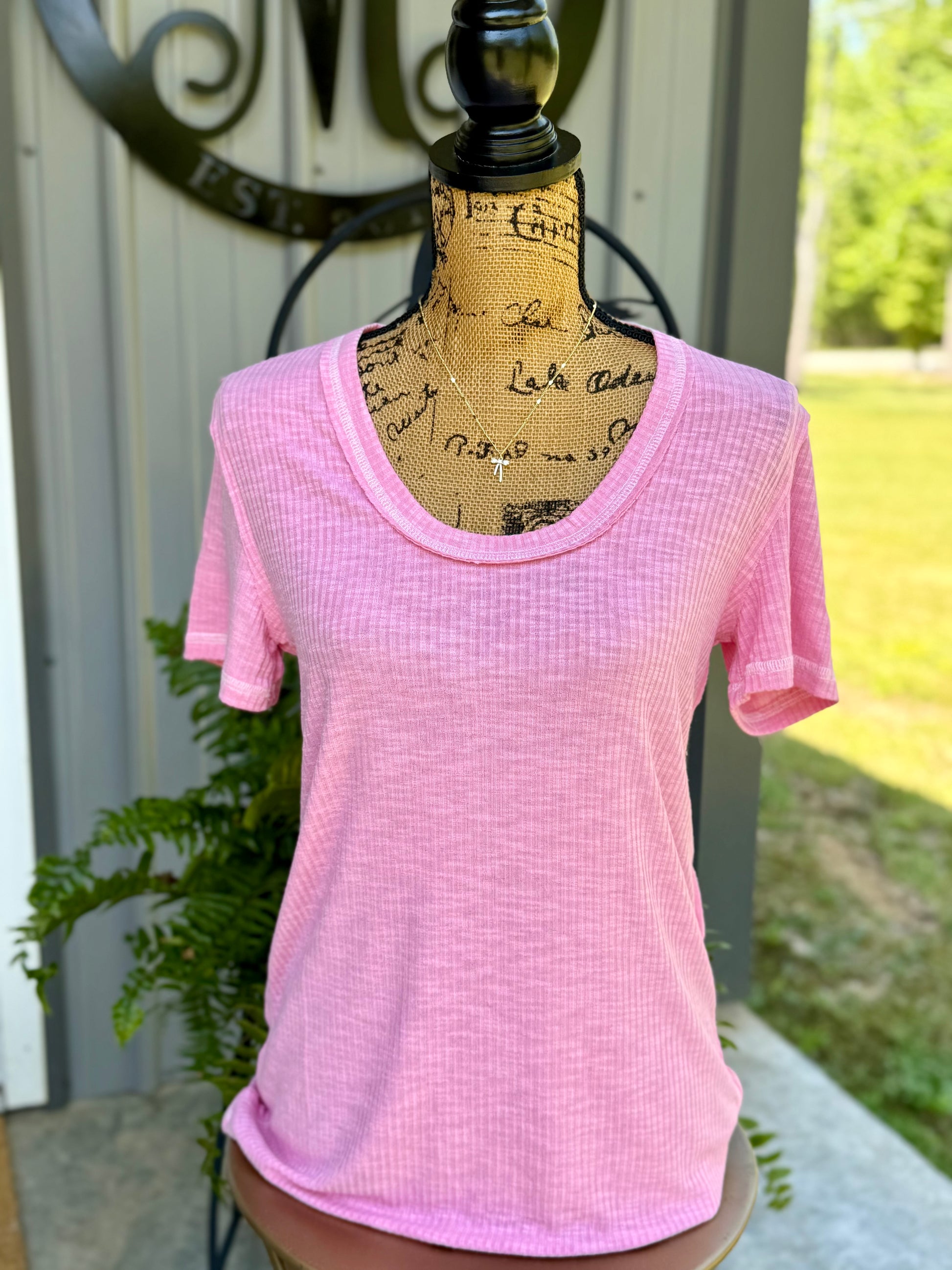 Barbie Short Sleeve Top - Milly's Boutique