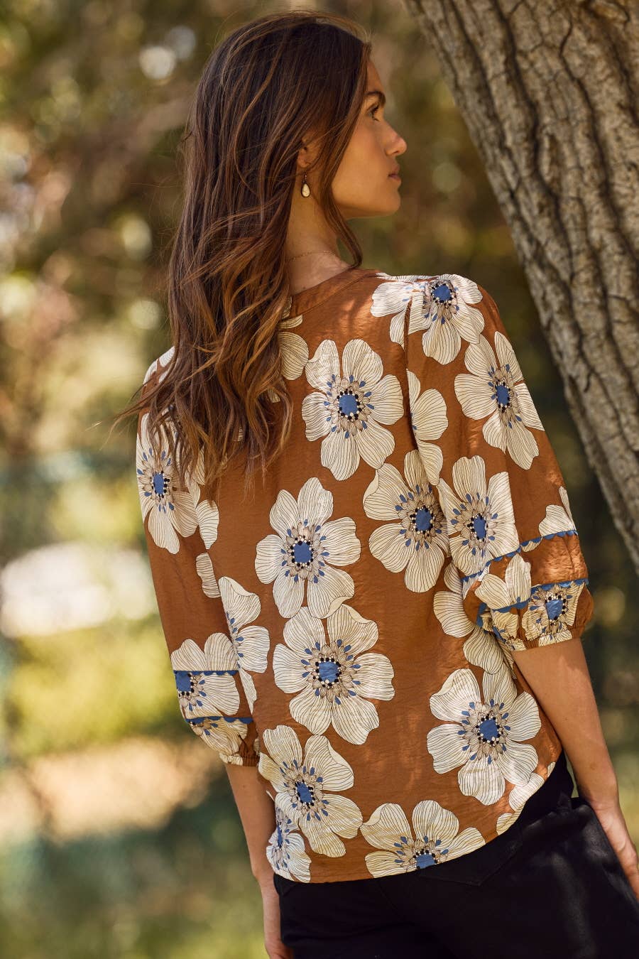 Jenny Floral Print Blouse