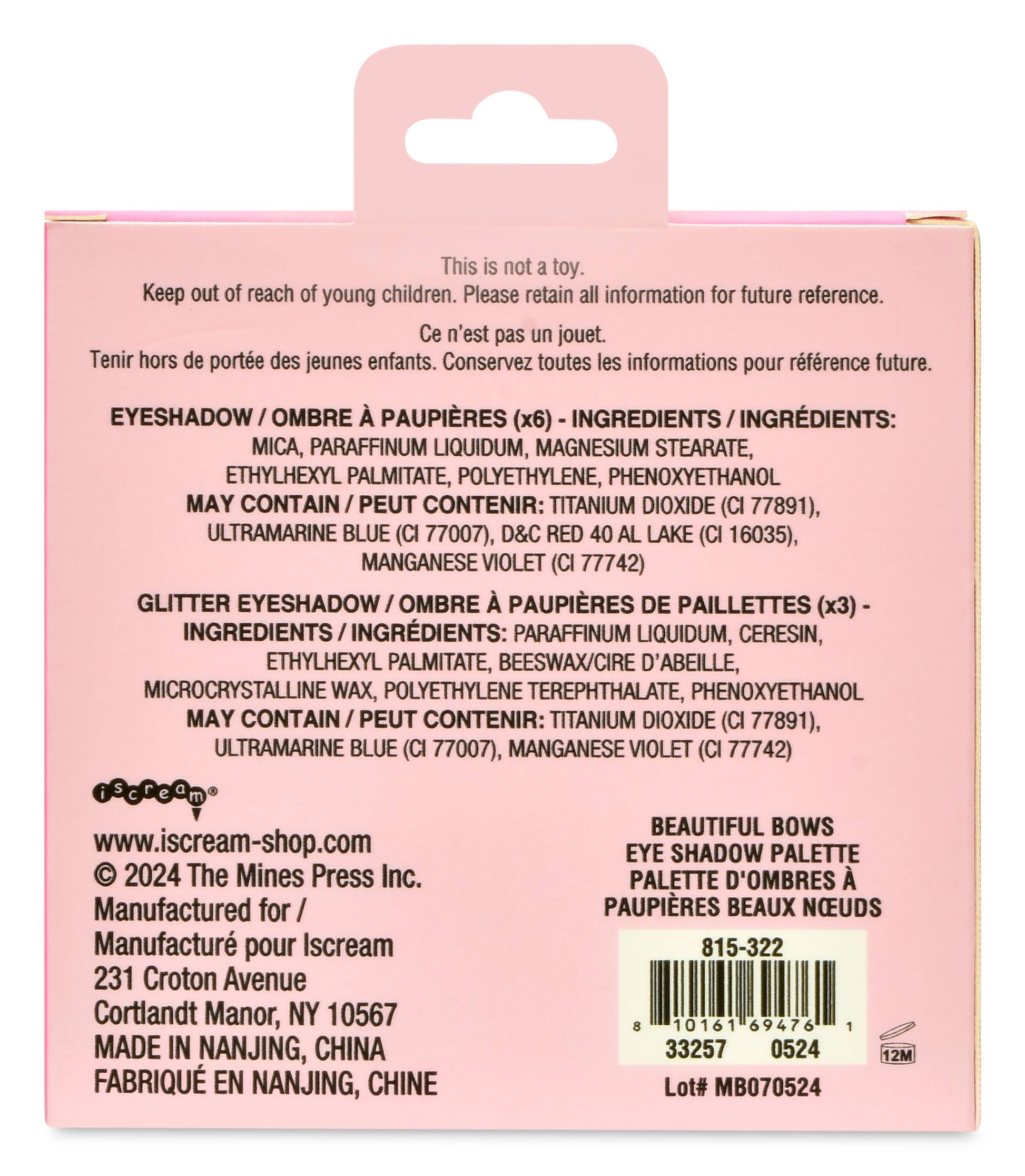 Beautiful Bows Eye Shadow Palette - Milly's Boutique