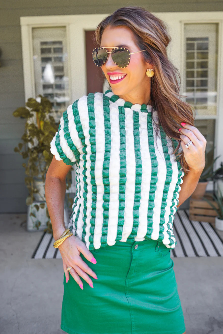 Bold & Bubbly Top - Milly's Boutique