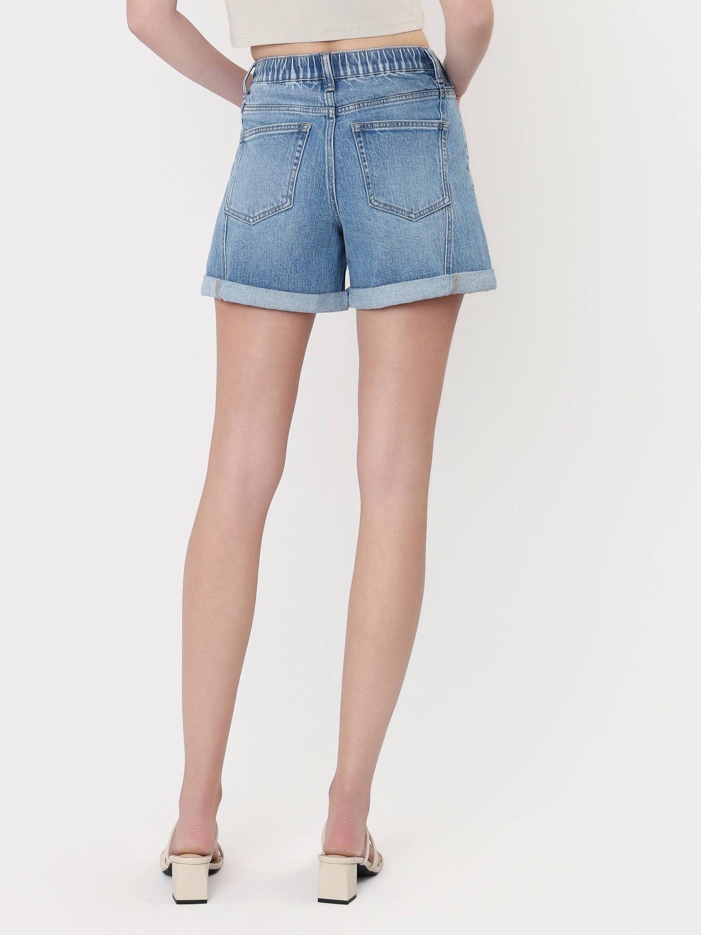 The High Rise Drawstring Short
