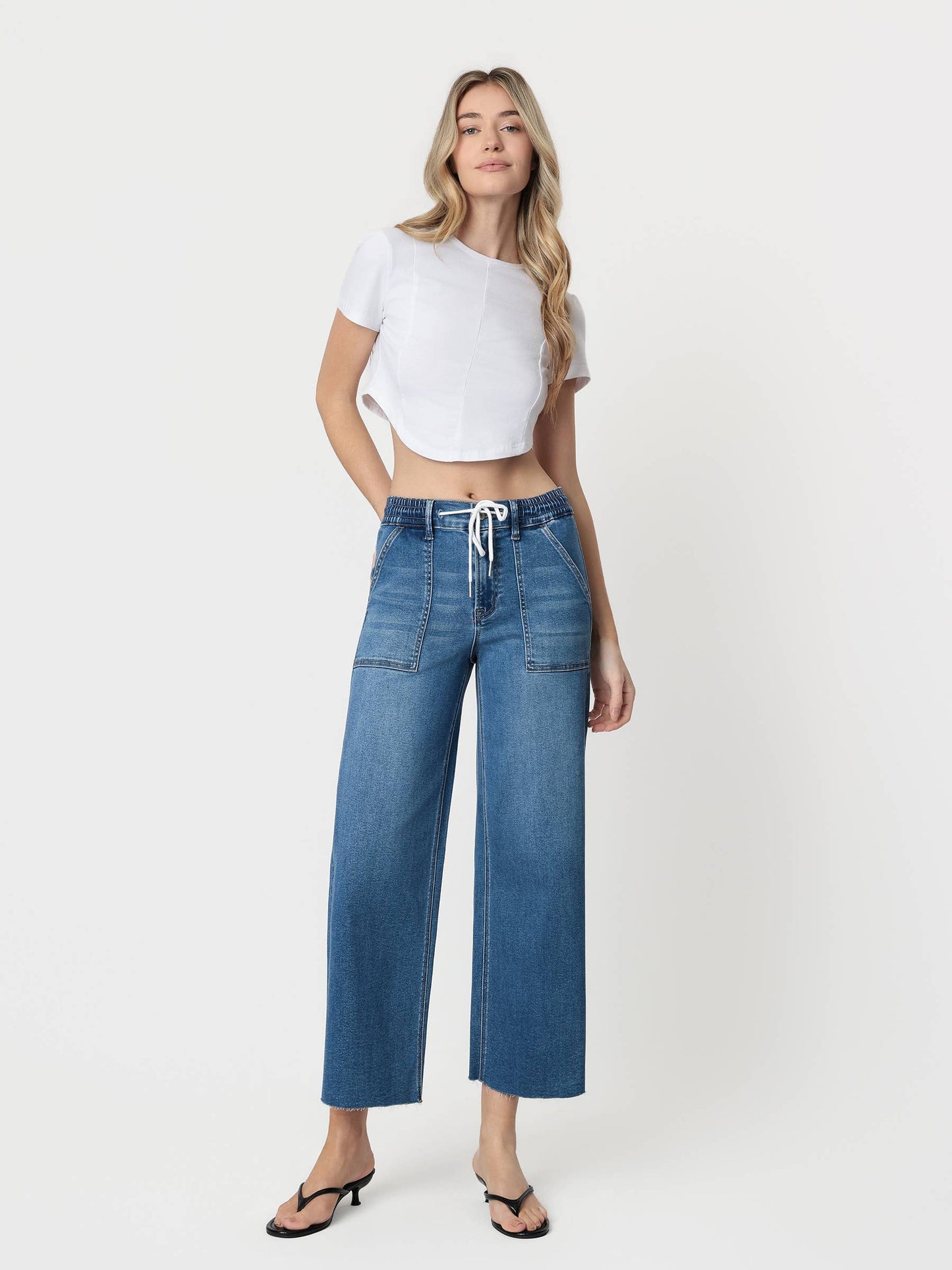 The Super Soft Drawstring Baggy Jean