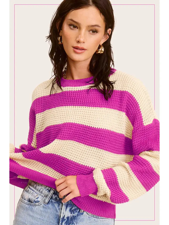 Lucy Striped Sweater