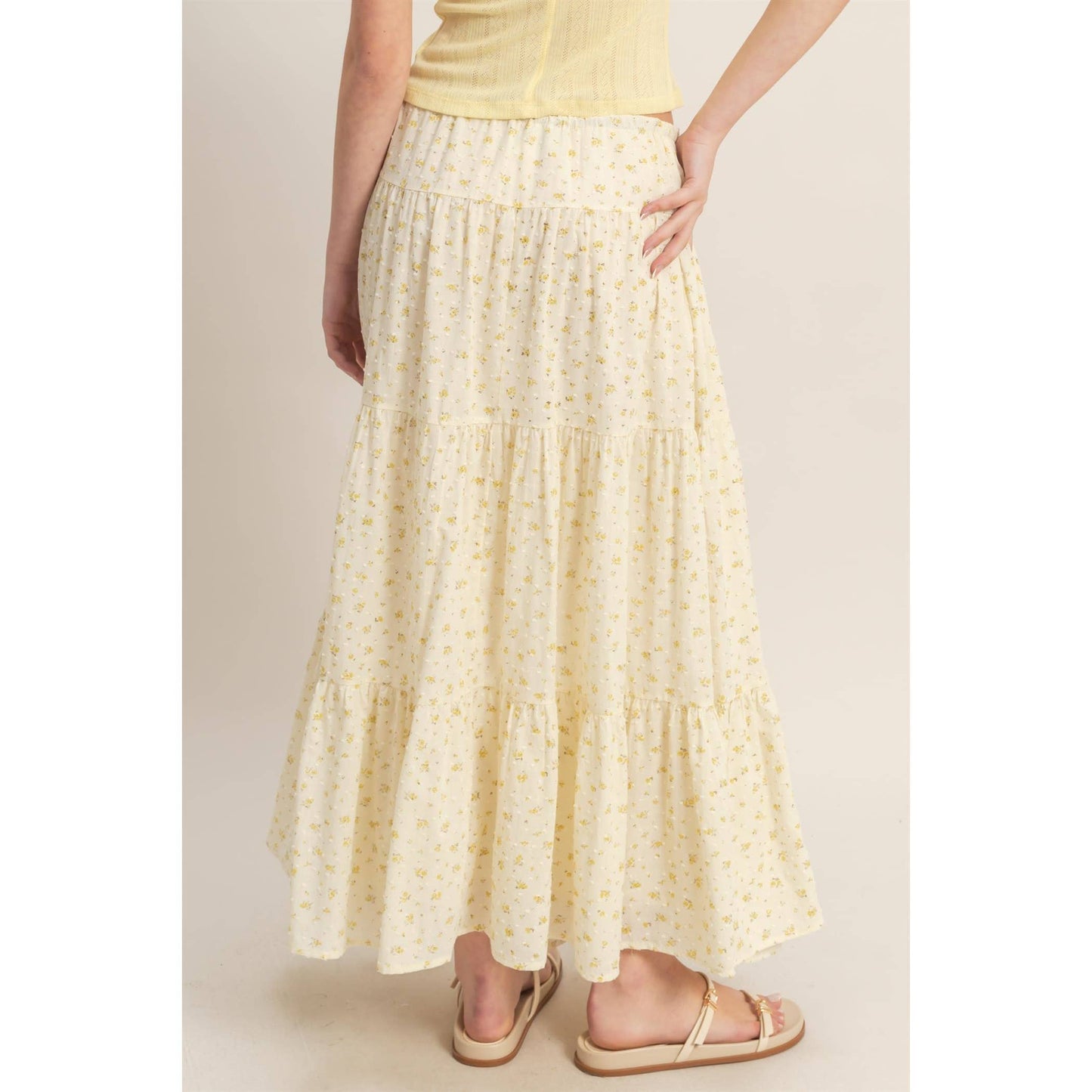Jenny Floral Tiered Skirt