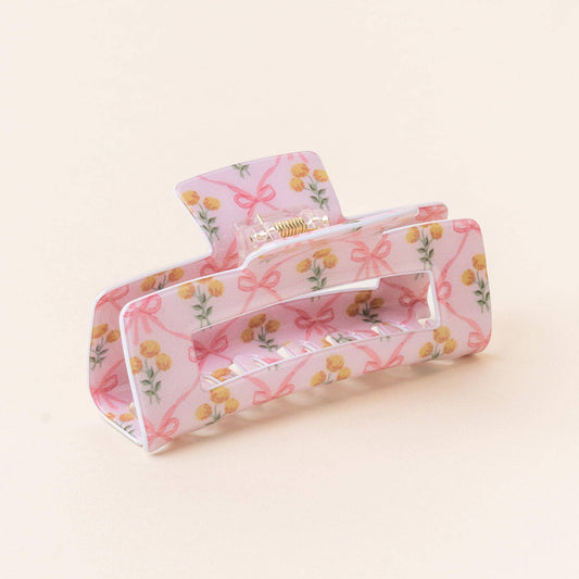 Claw Clip-Marigold Lane Pink - Milly's Boutique