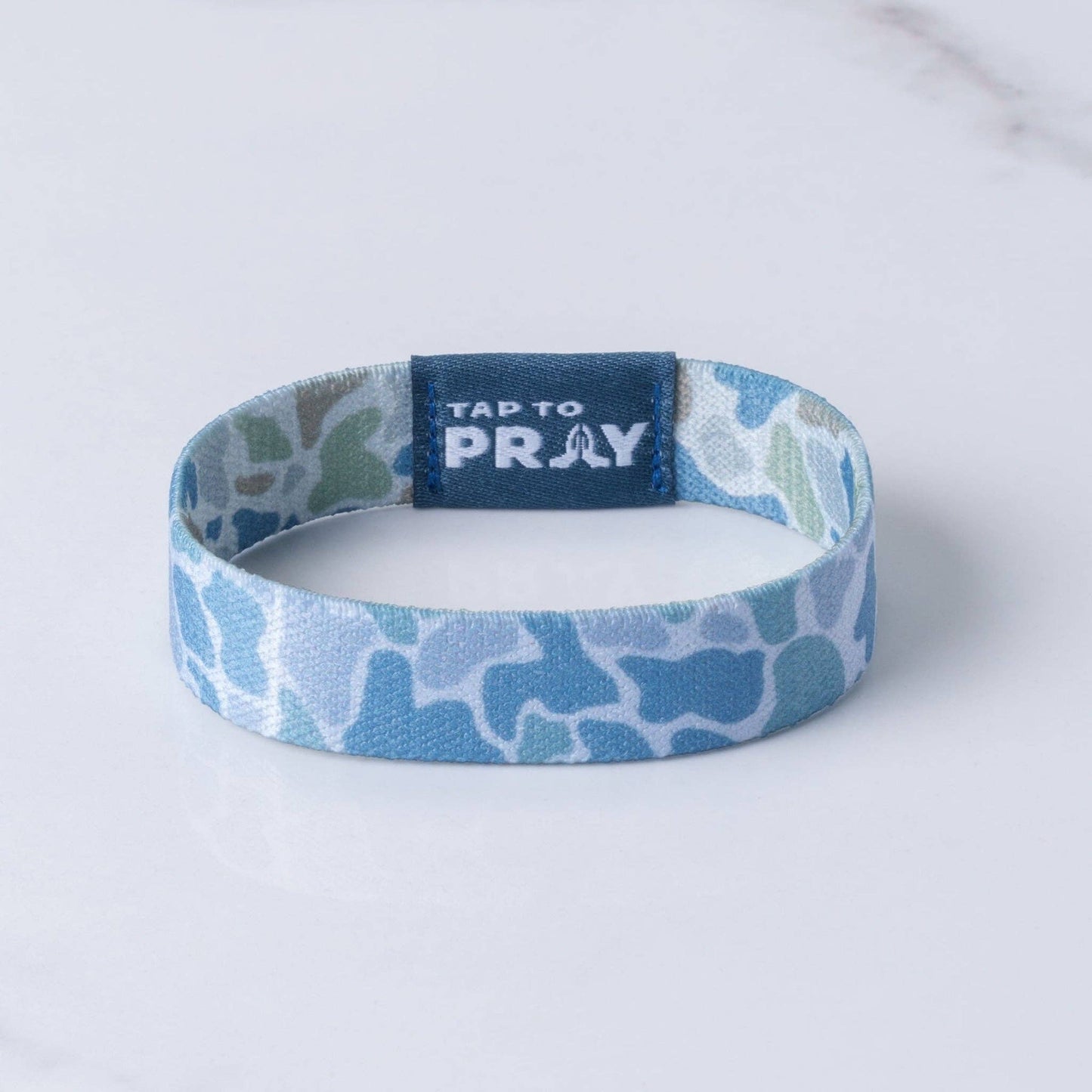 Tap To Pray® Wristband – River Rock Camo - Moss & Slate