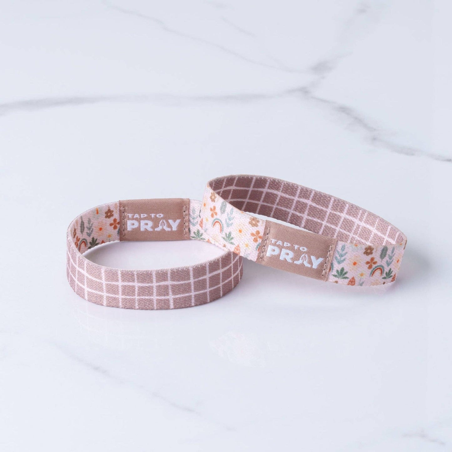Tap To Pray® Wristband – Prairie & Plaid