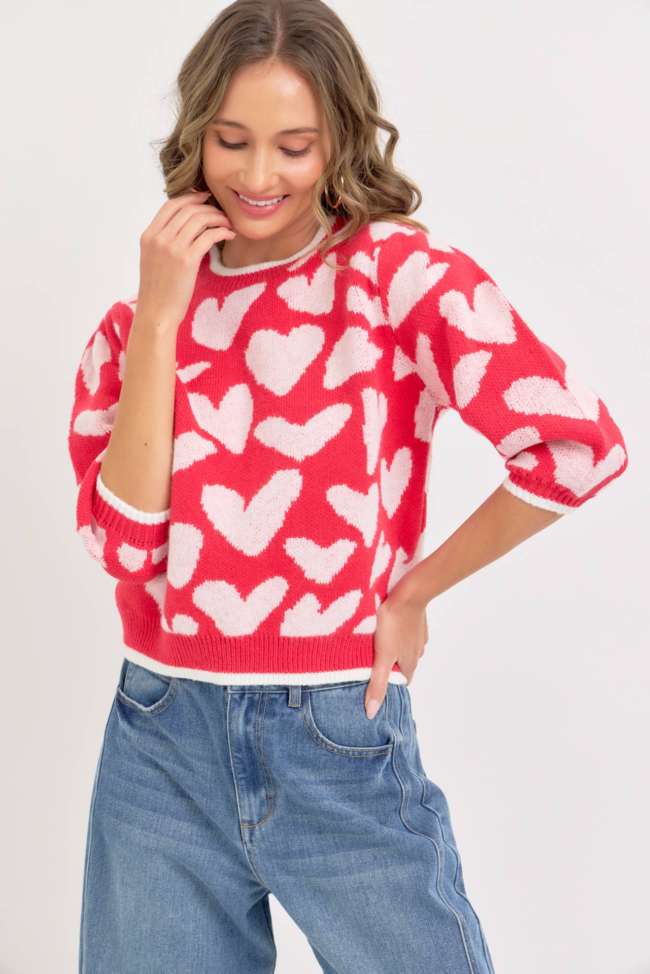My Heart  Elbow Sweater