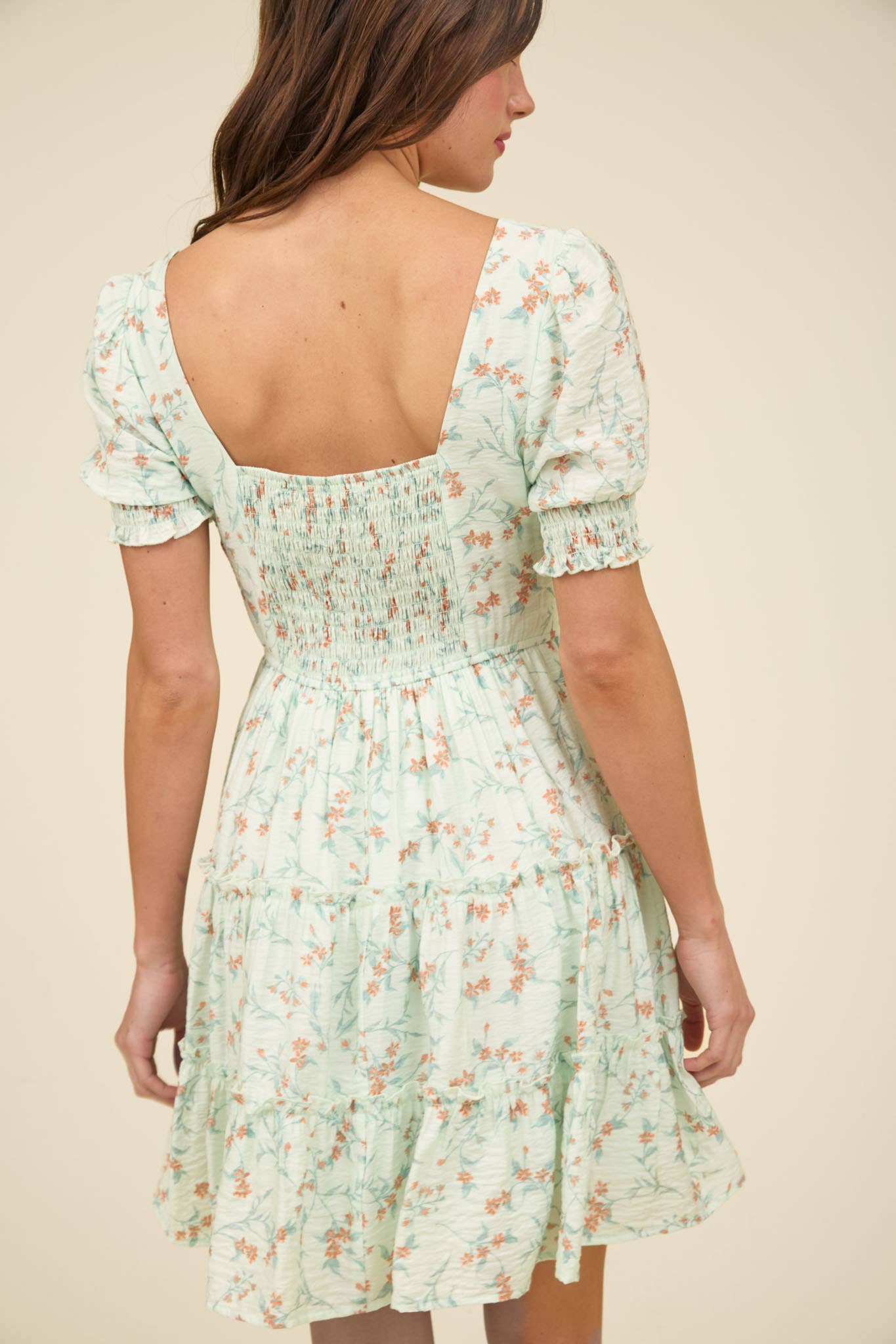Darla Floral Smocked Dress - Milly's Boutique