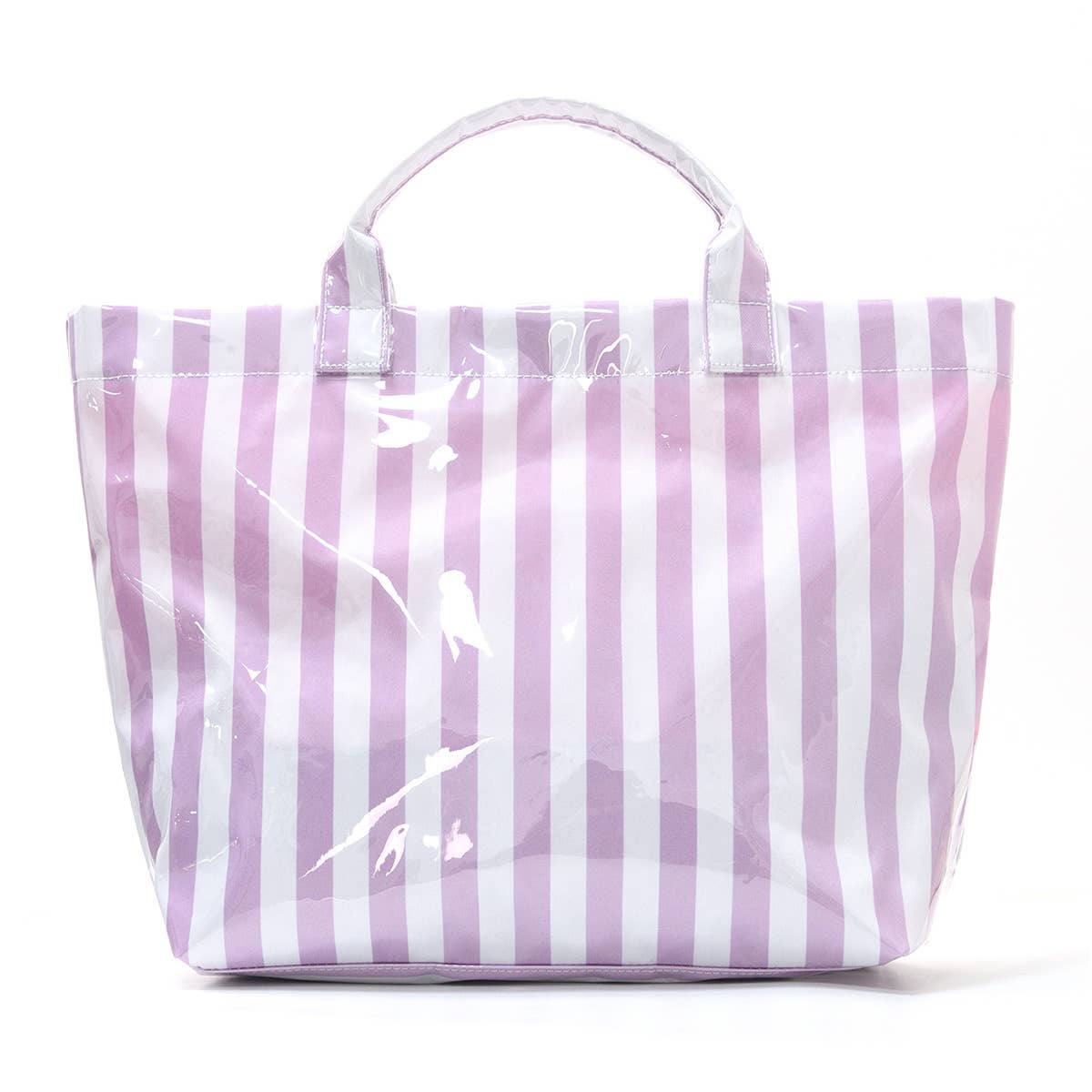 Striped Waterproof Tote Bag