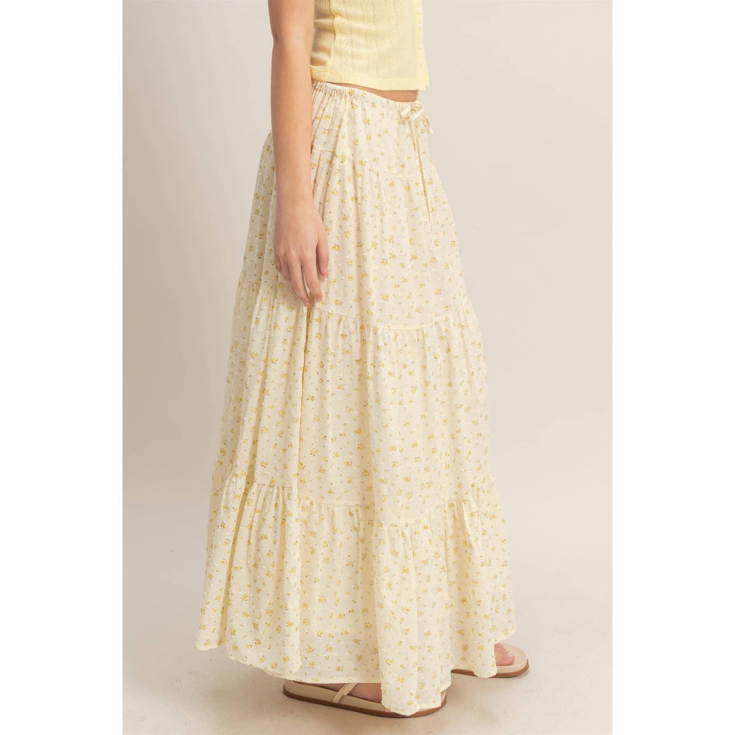 Jenny Floral Tiered Skirt