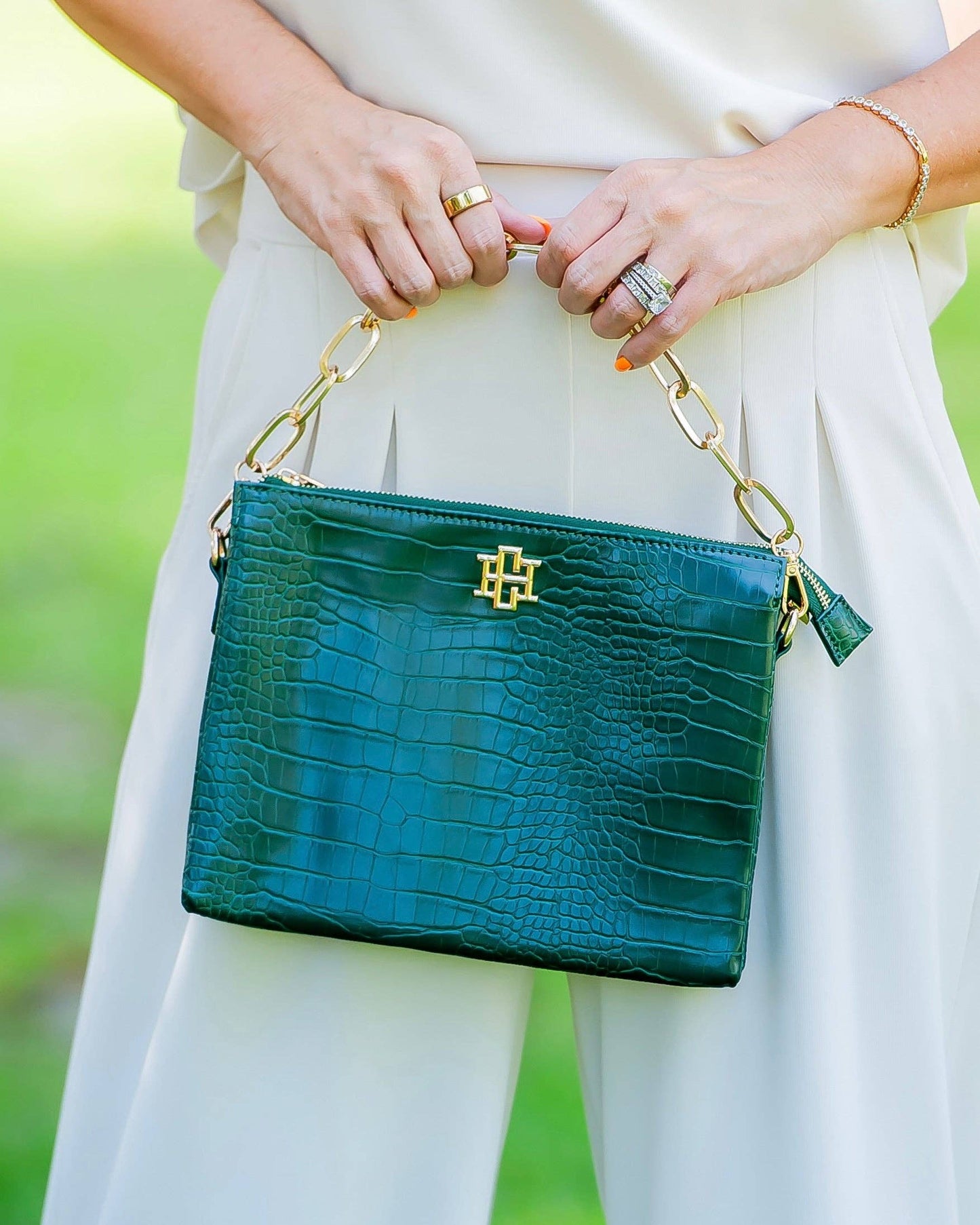 Ariana Crossbody Hunter Green