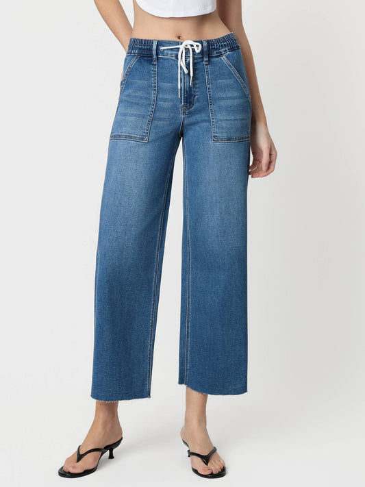 The Super Soft Drawstring Baggy Jean
