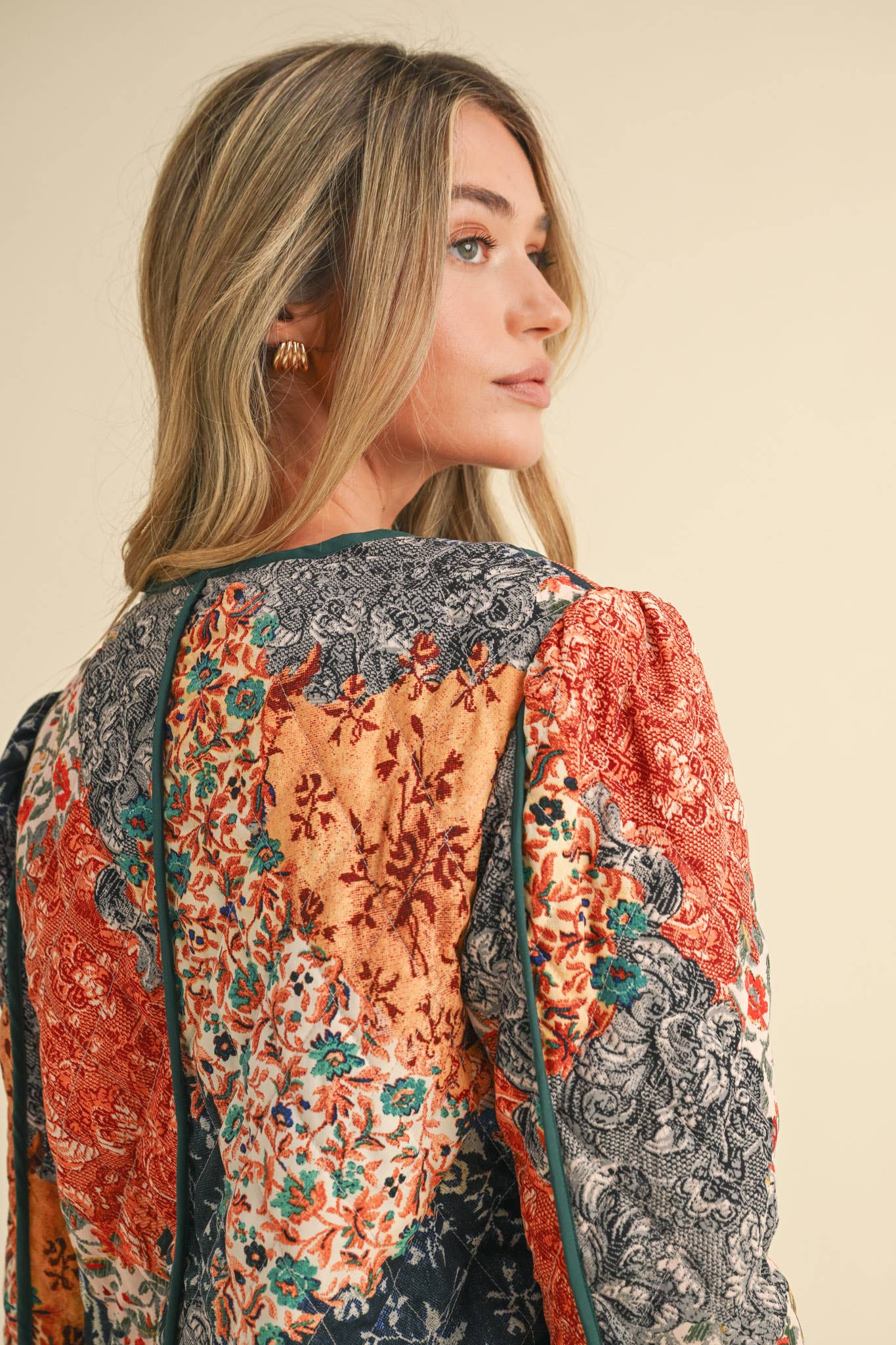 Patchwork Quilted Jacket